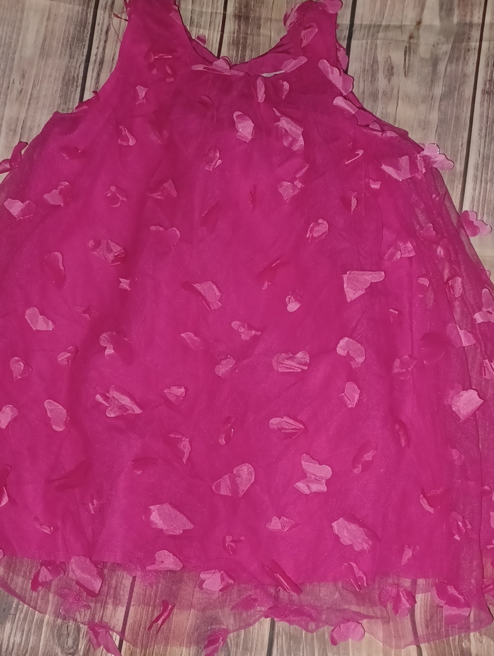 Kensie Girl Sleeveless 3D Butterfly Mesh A Line Dress, Sizes 4